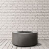 Prism Cilindro Fire Bowl NG Pewter 36 in. x 36 in. x 18 in.