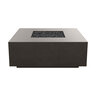 Prism Tavola 42 Fire Table NG Ebony 42 in. x 42 in. x 16 in.