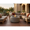 Prism Cilindro Fire Bowl LP Pewter 36 in. x 36 in. x 18 in.