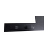 Pro-Steel Steel Landscape Edging Black Textured 14 Gauge 1/16 in. x 4 in. x 10 ft.