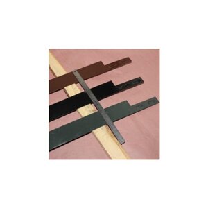 Pro-Steel Steel Landscape Edging Black Textured 14 Gauge 1/16 in. x 4 in. x 10 ft.