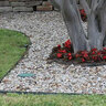 Pro-Steel Steel Landscape Edging Black 7 Gauge 3/16 in. x 4 in. x 10 ft.