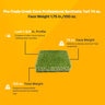 Pro-Trade Creek Cove Professional Synthetic Turf 74 oz. Face Weight 1.75 in./100 oz. Total Weight Field Green/Olive Blades - Green/Brown Thatching