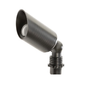 Pro-Trade BUL2 Brass Up Light w/ 3W 2700K 210 Lumen 40 Degree MR11 LED