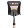Pro-Trade Square Point Shovel Open Back 48 in. Wood Handle