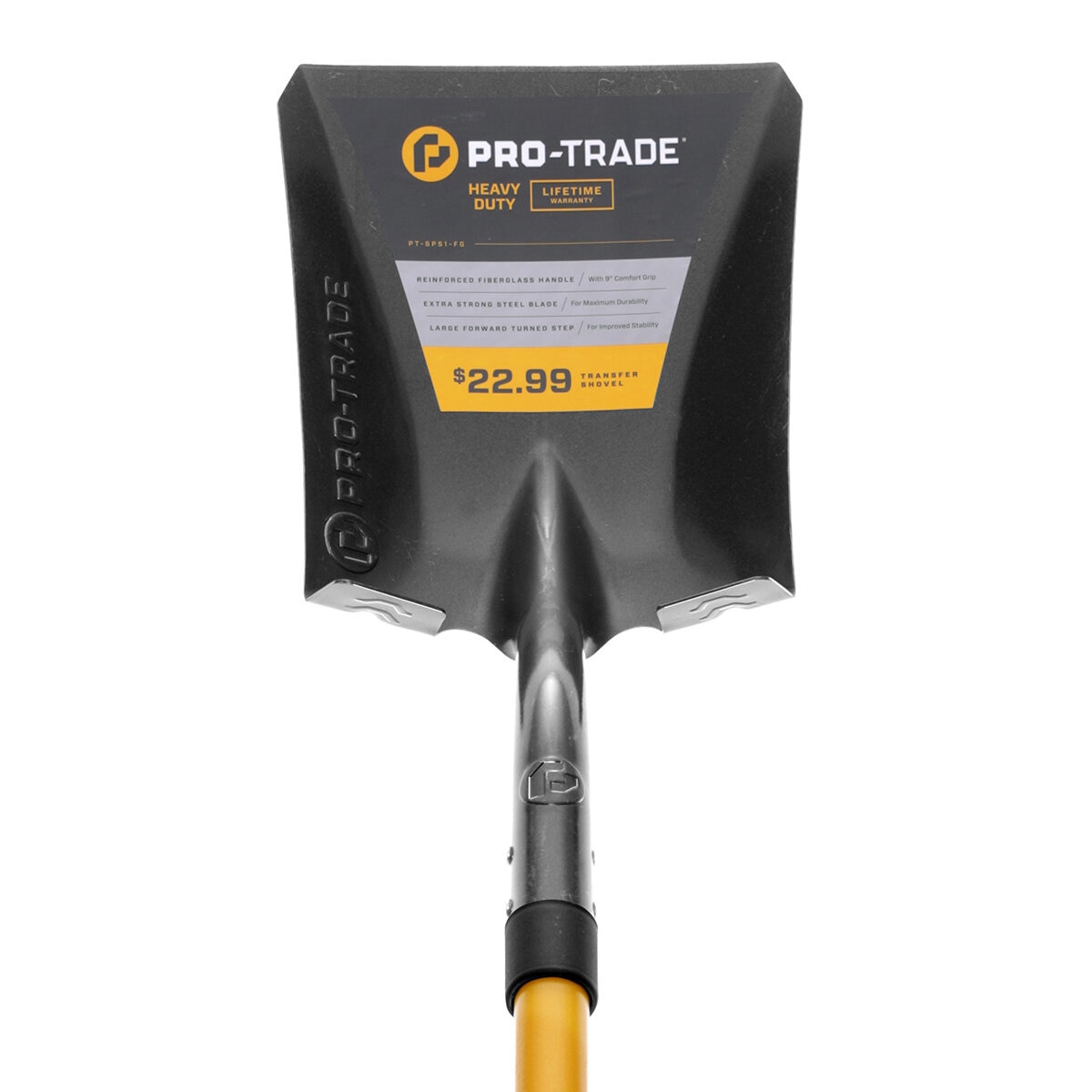 Pro-Trade Square Point Shovel 48 in. Fiberglass Handle | SiteOne US