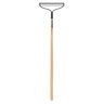 Pro-Trade Bow Rake 16 Tine Welded Head 60 in. Wood Handle