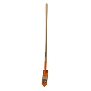 Pro-Trade 4 in. Trenching Shovel 48 in. Wood Handle Orange Blade