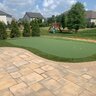 Pro-Trade Augusta Supreme Synthetic Turf 50 oz. Face Weight/74 oz. Total Weight 0.5 in. Olive/Field Green Blades - No Thatching