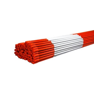 ProLine Snow Stake Hi-Vis Armortech Cap Orange 4 ft.