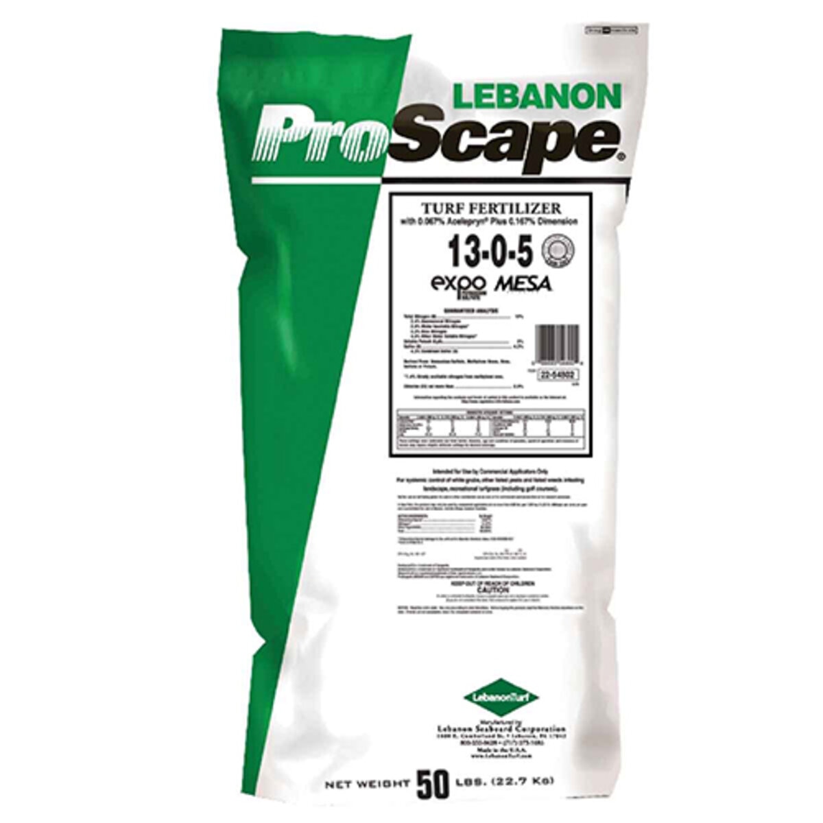 Lebanon ProScape Dimension 0.167% + Acelepryn 0.067% 13-0-5 Pre ...