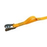 Strap, Lashing 12 ft. x 1 in., Aero Cambuckle, Orange Webbing (Break Stgth. 1,200#, Load Limit 400#)