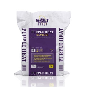 Salt Depot Purple Heat Granular Ice Melt (Bag 50 lb.)