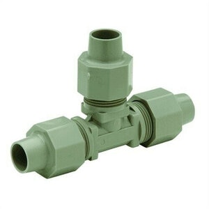 QickTite Plastic Assembly Compression Tee 1 in. x 3/4 in. CTS