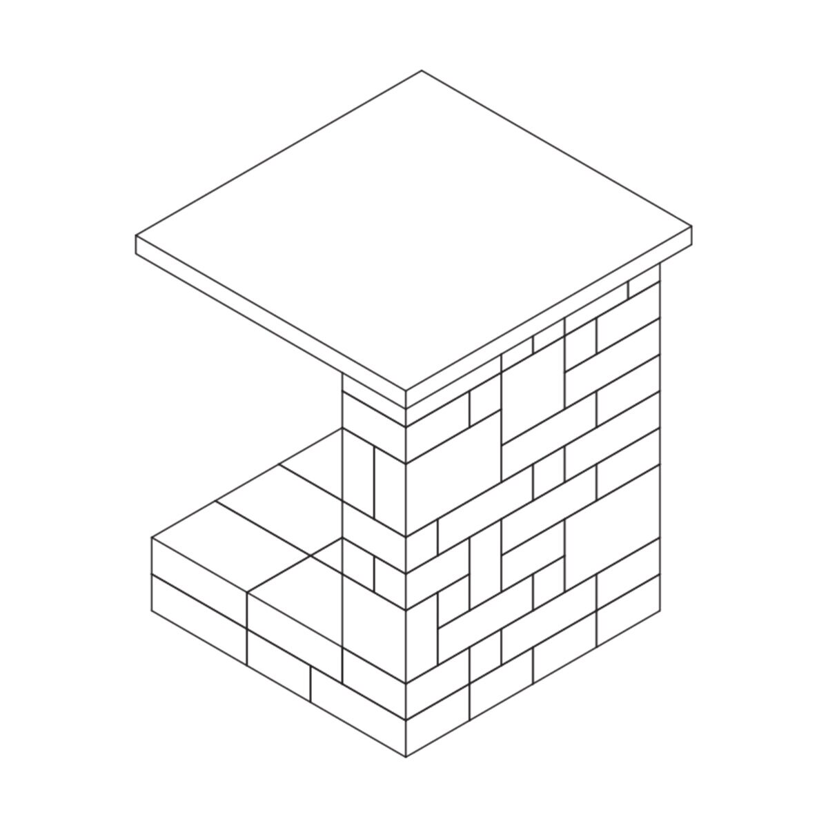 RCP Victorian Wood Box Kit Beechwood 32 in. x 32 in. x 42 in. (2 ...