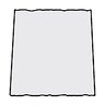 RCP Universal Cap Trapezoid Split Face Santa Fe 3 in. (48 pc./pallet)