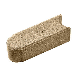 RCP Bullet Edger Wheat 4 in. x 12-1/4 in. x 4 in. (180 pc./pallet)