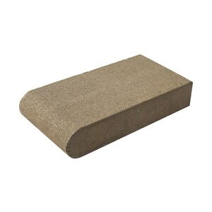 RCP Bullnose Non-Tumbled 12 in. x 6 in. Wheat 6 cm (144 pc./pallet)