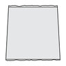 RCP Universal Cap Trapezoid Split Face Onyx 3 in. (48 pc./pallet)