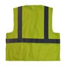 Class 2 Vest Green mesh with Zipper Small