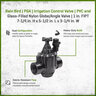 Rain Bird PGA PVC and Glass-Filled Nylon Globe/Angle Valve 1 in. FIPT