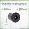 Rain Bird Nozzle Full Circle 15 ft. 360 Degree