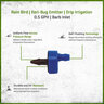 Rain Bird Xeri-Bug Emitter 0.5 GPH Barb Blue