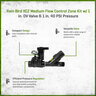 Rain Bird XCZ Medium Flow Control Zone Kit w/ 1 in. DV Valve and 1 in. 40 PSI PR RBY Filter