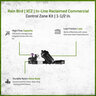 Rain Bird XCZ In-Line Reclaimed Commercial Control Zone Kit w/ 1-1/2 in. PESB-R Valve, 1-1/2 in. Disc Filter & 1-1/2 in. 40 PSI Pressure Regulator