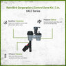 Rain Bird XACZ Medium Flow Control Zone Kit w/ 1 in. Anti-Siphon Valve and 1 in. 40 PSI PR RBY Filter