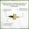 Rain Bird Pressure Compensating Module 5.0 GPH Barb Inlet