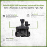 Rain Bird PESBR Reclaimed Industrial Scrubber Valve Plastic 1 in. w/ Flow Control FIPT x FIPT