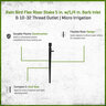 Rain Bird Flex Riser Stake 5 in. with 1/4 in. Barb Inlet and 10-32 Thread Outlet