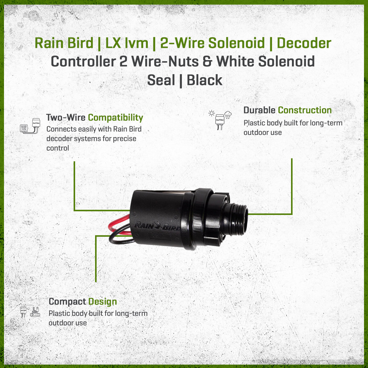 Rain Bird LX-IVM 2 Solenoid Wire Controller For Sale | SiteOne