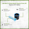 Rain Bird U-Series Nozzle Quarter Circle 10 ft. 90 Degree