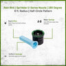 Rain Bird U-Series Nozzle Radius Half Circle 8 ft. 180 Degree