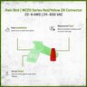 Rain Bird WC20 Series Red/Yellow DB Connector (Sold Individually)