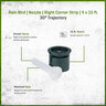 Rain Bird Nozzle Right Corner Strip 15 ft. 
