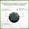 Rain Bird 5004 Plus Part-Circle Rotor 4 in. Riser w/ SAM Check Valve & PRS Pressure Regulator