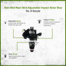 Rain Bird Maxi-Bird Adjustable Impact Rotor with Blue No. 8 Nozzle