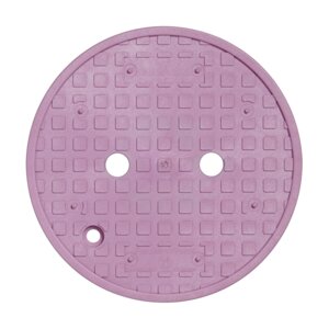 Rain Bird VB Valve Box Lid Round 10 in. Purple Polyethylene