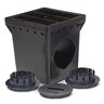 9 in. Square Basin Kit Black