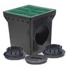 9 in. Square Basin Kit Green