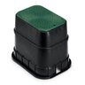 6 in. Standard Extension Black Body W/ Overlapping Green Lid