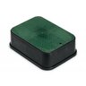 6 in. Jumbo Extension Black Body W/ Overlapping Green Lid