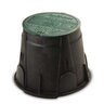 Rain Bird Valve Box Body (only) Round 7 in. Black VB Specification Series