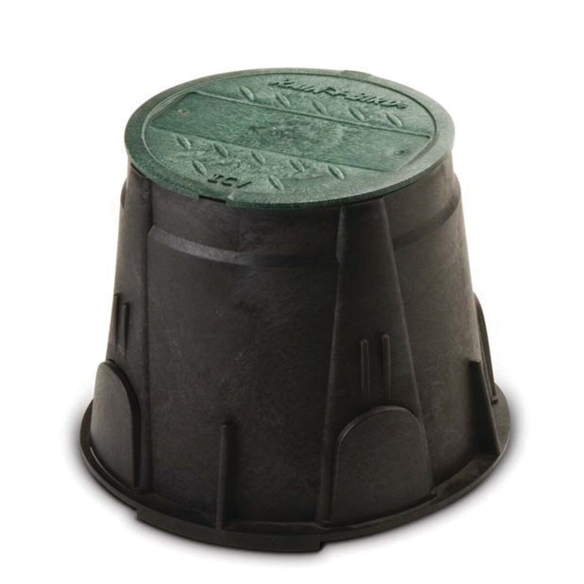 Rain Bird Valve Box Body (only) Round 7 in. Black VB Specification ...
