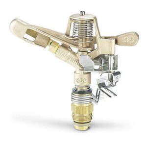 Rain Bird Brass Impact Sprinkler 3/4" Male Thread