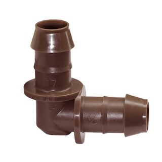 Rain Bird Raccordo A Gomito In PVC 1" F X F | Connettore Telescopico Per Impianti Di Irrigazione, Facile Installazione A Mano