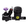 Rain Bird XCZ Wide Flow Commercial Control Zone Kit w/ 1 in. Ball Valve 1 in. PESB Valve & 1 in. 40 PSI Basket Filter and Flow Indication